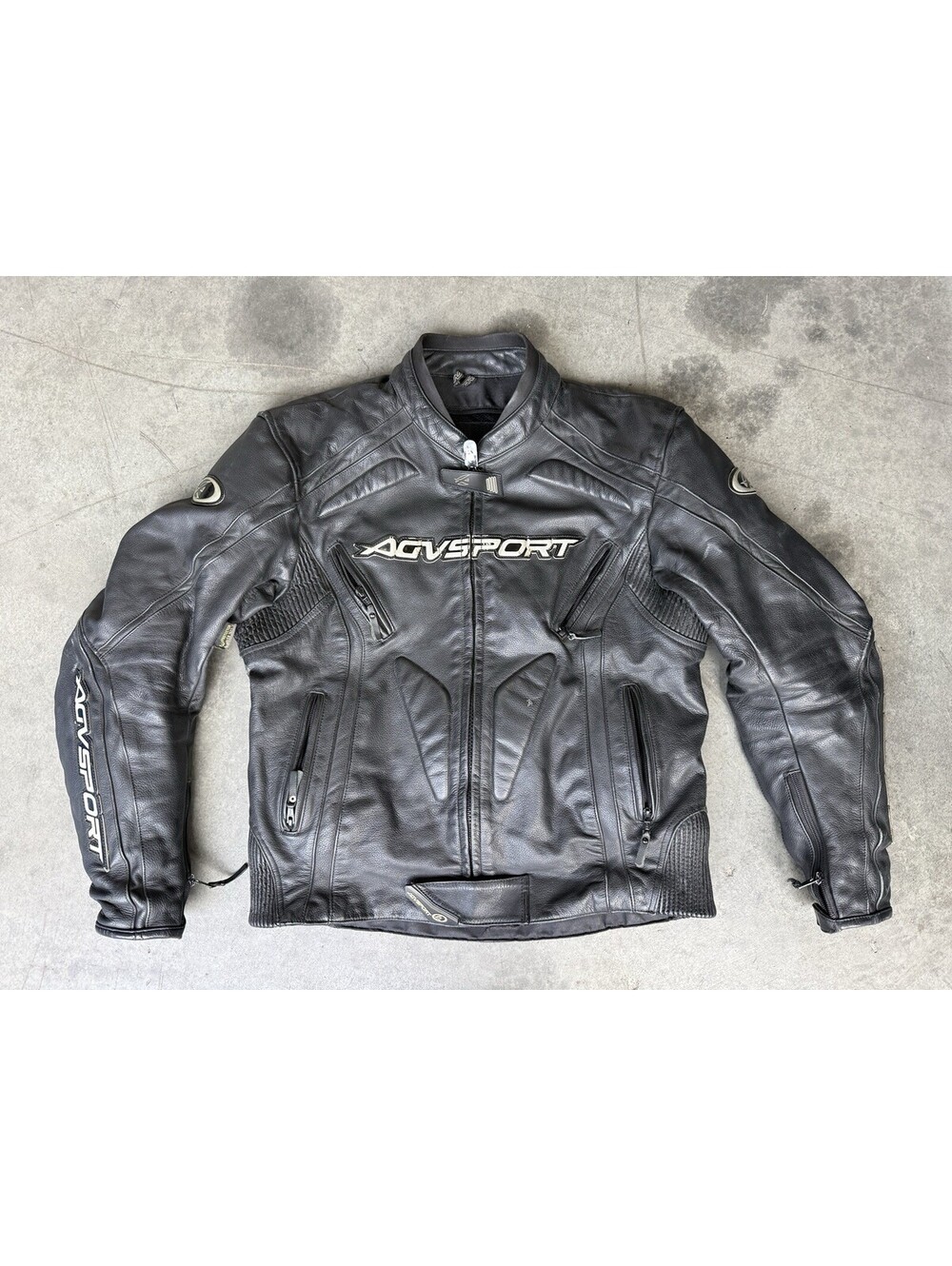 AGVsport Motorcycle Jacket Leather Jacket 42 XL
